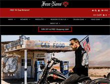 Tablet Screenshot of fearnonegear.com